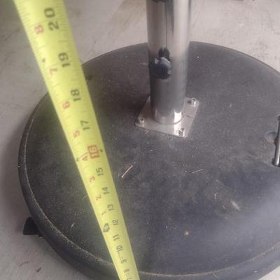 Heavy Metal Umbrella Stand on Casters