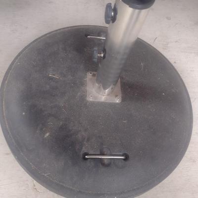 Heavy Metal Umbrella Stand on Casters