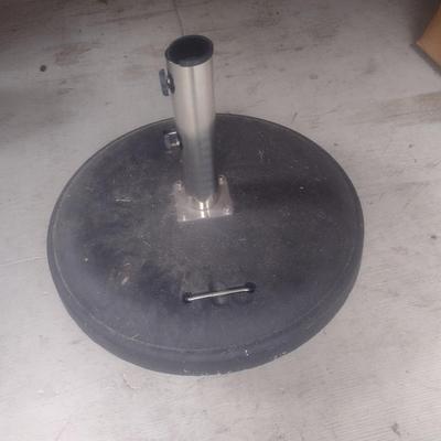 Heavy Metal Umbrella Stand on Casters
