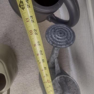 Set of Three Watering Cans