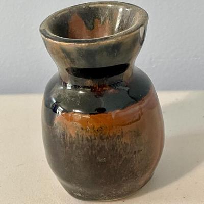 Mixed 4pc vintage pottery vase lot