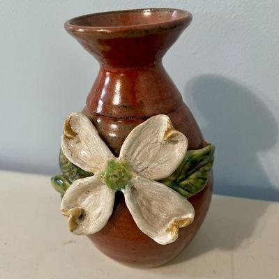 Mixed 4pc vintage pottery vase lot