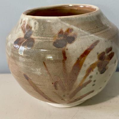 Mixed 4pc vintage pottery vase lot