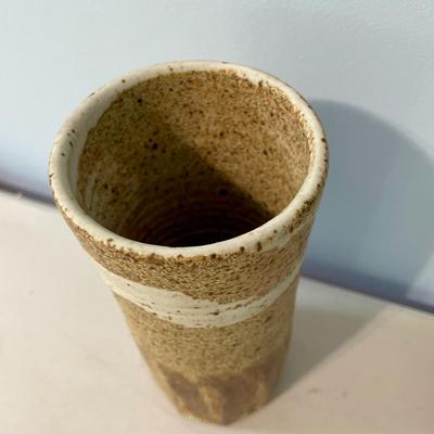 Mixed 4pc vintage pottery vase lot