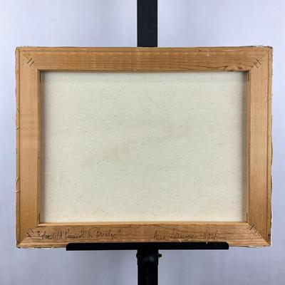 Sale Photo Thumbnail #94: Measures: 14" high x 18" wide
signed lower left corner