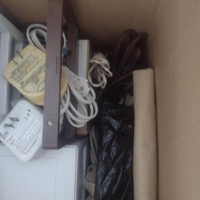 Nice Collection of Indoor Extension Cords, Storage Bins and More