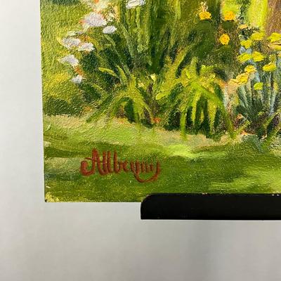 Sale Photo Thumbnail #111: Measures: 16" wide x 12" high
signed lower left corner