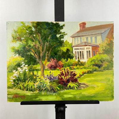 Sale Photo Thumbnail #109: Measures: 16" wide x 12" high
signed lower left corner