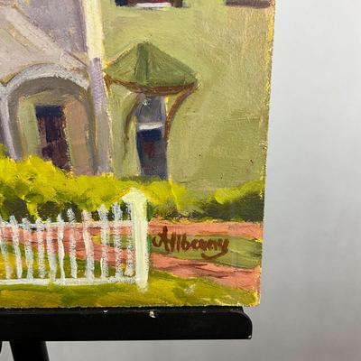 Sale Photo Thumbnail #118: Measures: 12" wide x 16" high- board 
signed lower right corner