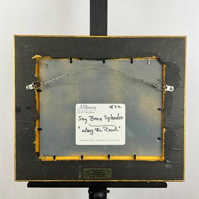 Sale Photo Thumbnail #141: Measures: 11.5" high x 13.5" high framed 
signed lower right corner