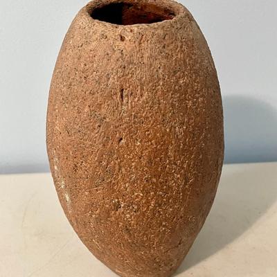 Vintage hand-thrown double vase by Doris Sagendorph