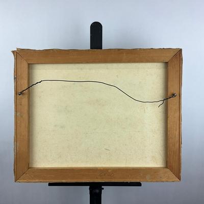 Sale Photo Thumbnail #175: Measures: 22" high x 26" wide
Silver frame
signed lower right corner