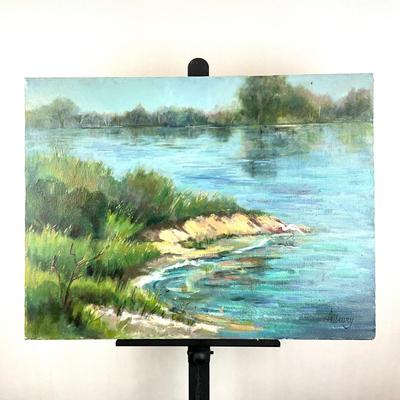 Sale Photo Thumbnail #185: Signed lower right
Measures: 18" high x 24" wide