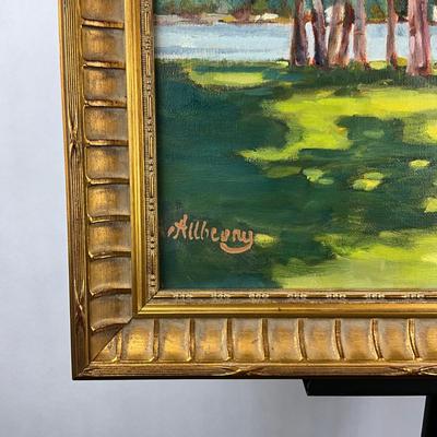 Sale Photo Thumbnail #201: Signed lower left
Measures: 20" high x 24" wide