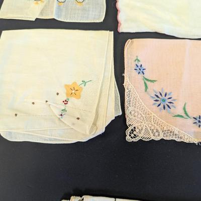 Vintage Embroidered Linen