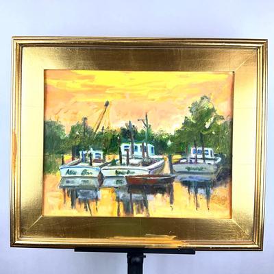 Sale Photo Thumbnail #208: Signed bottom right
Measures: 20" high x 24" wide