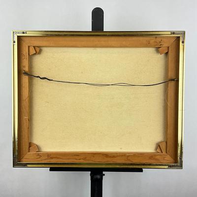 Sale Photo Thumbnail #212: Signed Lower right 
Measures: 16.5" high x 24" wide