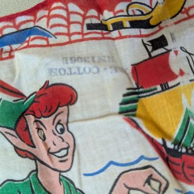 Peter Pan & Mickey Mouse Handkerchief