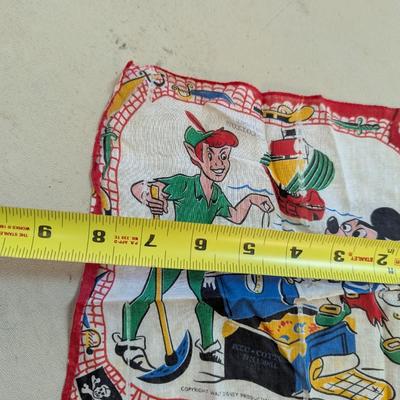 Peter Pan & Mickey Mouse Handkerchief