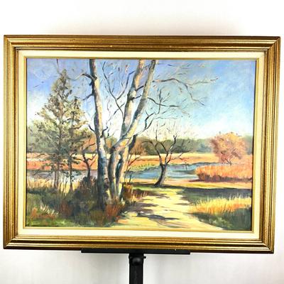 Sale Photo Thumbnail #214: Signed bottom left
Measures: 22.5" high x 28.5" Wide