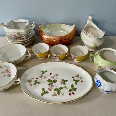 Mixed 15pc fine china/porcelain lot