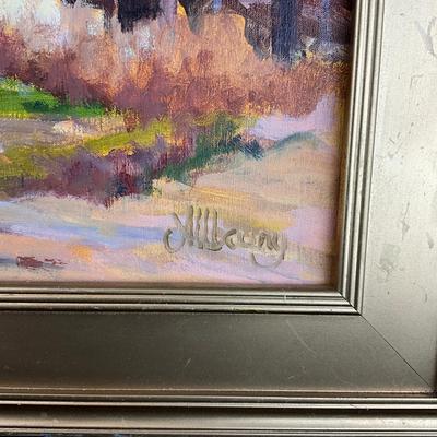 Sale Photo Thumbnail #222: Measures: 26" high x 30" wide
signed lower right corner