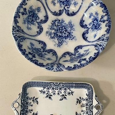 Trio of vintage stoneware