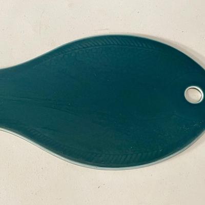 Pair of vintage fish serving pieces