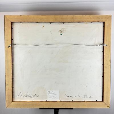 Sale Photo Thumbnail #252: Signed bottom left
Measures: 30.5" high x 34.5" wide- framed