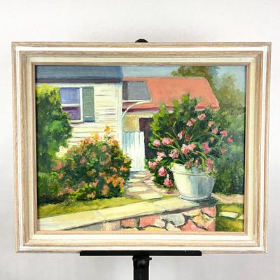 Sale Photo Thumbnail #281: Measures: 19.5" high x 23.5" wide framed  
No signature