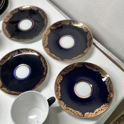 Lot 538 USSR made Demitasse Cups & Saucers