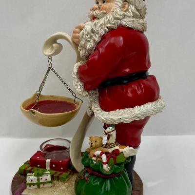 Santa Clause Statue checking List Figurine