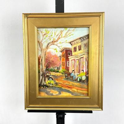 Sale Photo Thumbnail #292: No signature
Measures: 16.5" high x 13.5" wide-framed