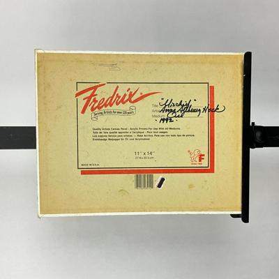 Sale Photo Thumbnail #310: Signed on back
Measures: 24.5" high x 21" wide