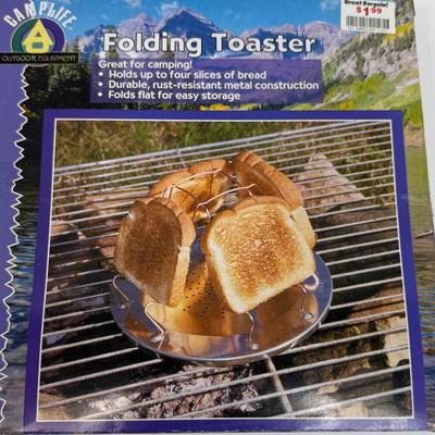 Campsite Folding Toaster New in Box