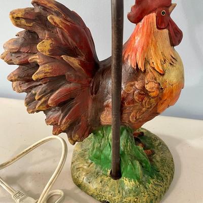 Rooster lamp