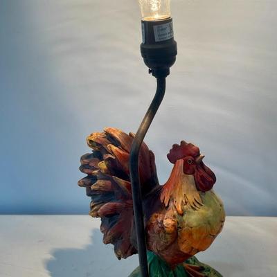 Rooster lamp