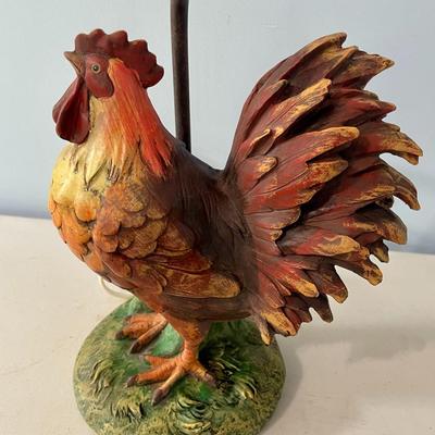 Rooster lamp