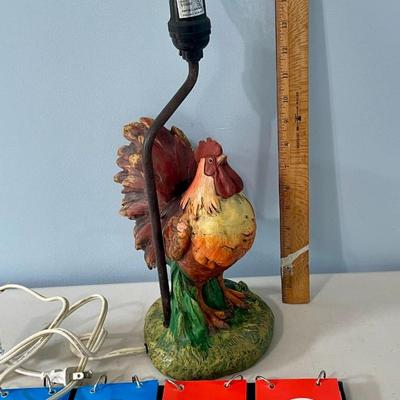 Rooster lamp