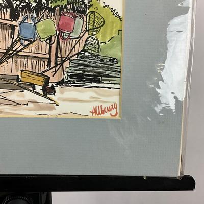 Sale Photo Thumbnail #324: Signed bottom right
Measures: 8" high x 10 " wide