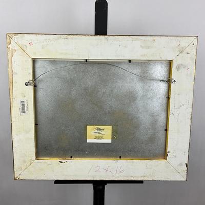 Sale Photo Thumbnail #333: Signed bottom left and right 
Measures: 17.75" high x 21.5" wide framed