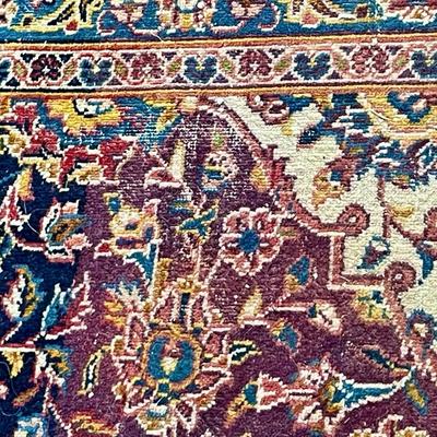 Persian hand-knotted "Heriz" area rug