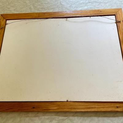 Framed signed and #d "Ring-necked Loons" print by LeDuc