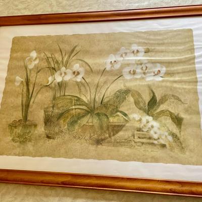 Framed Cheri Blum print
