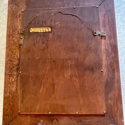 Vintage Walter Lears & Sons wall mirror