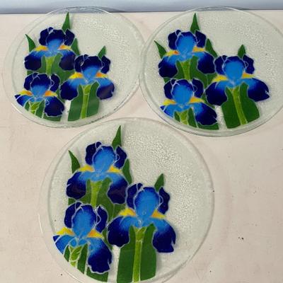 Mixed 5pc lot glass dishes