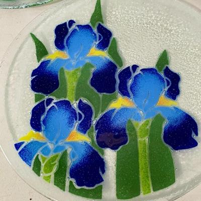 Mixed 5pc lot glass dishes
