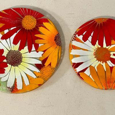 Mixed 5pc lot glass dishes