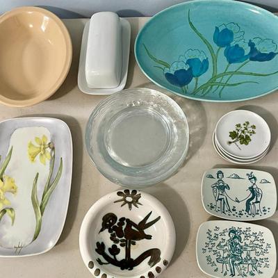 Mixed 18pc dish lot