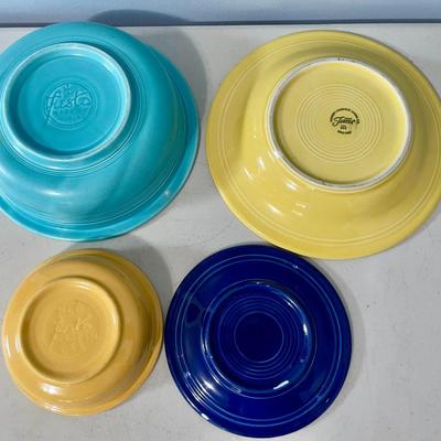 Vintage Fiestaware dishes